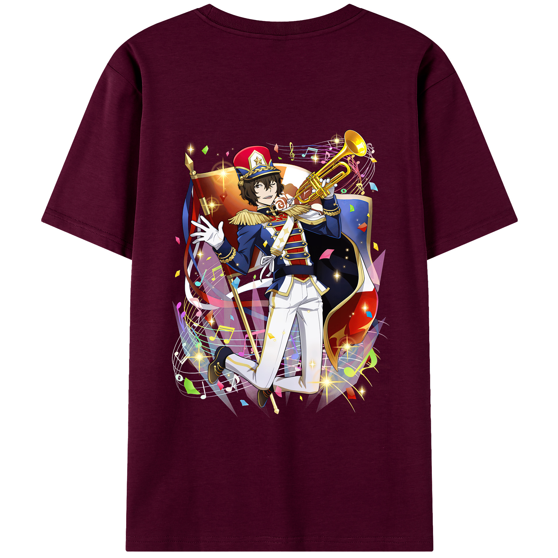 （画像用） 文豪ストレイドッグス Bungo Stray Dogs レディース半袖Tシャツ(バックプリント)